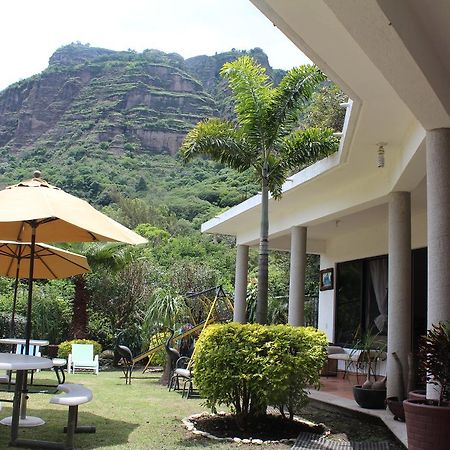 Posada Ehecaltepetl Calli Tepoztlán Exteriör bild
