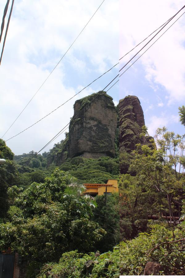 Posada Ehecaltepetl Calli Tepoztlán Exteriör bild