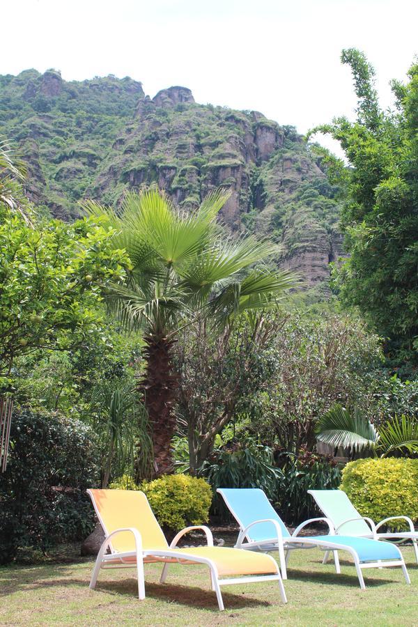 Posada Ehecaltepetl Calli Tepoztlán Exteriör bild