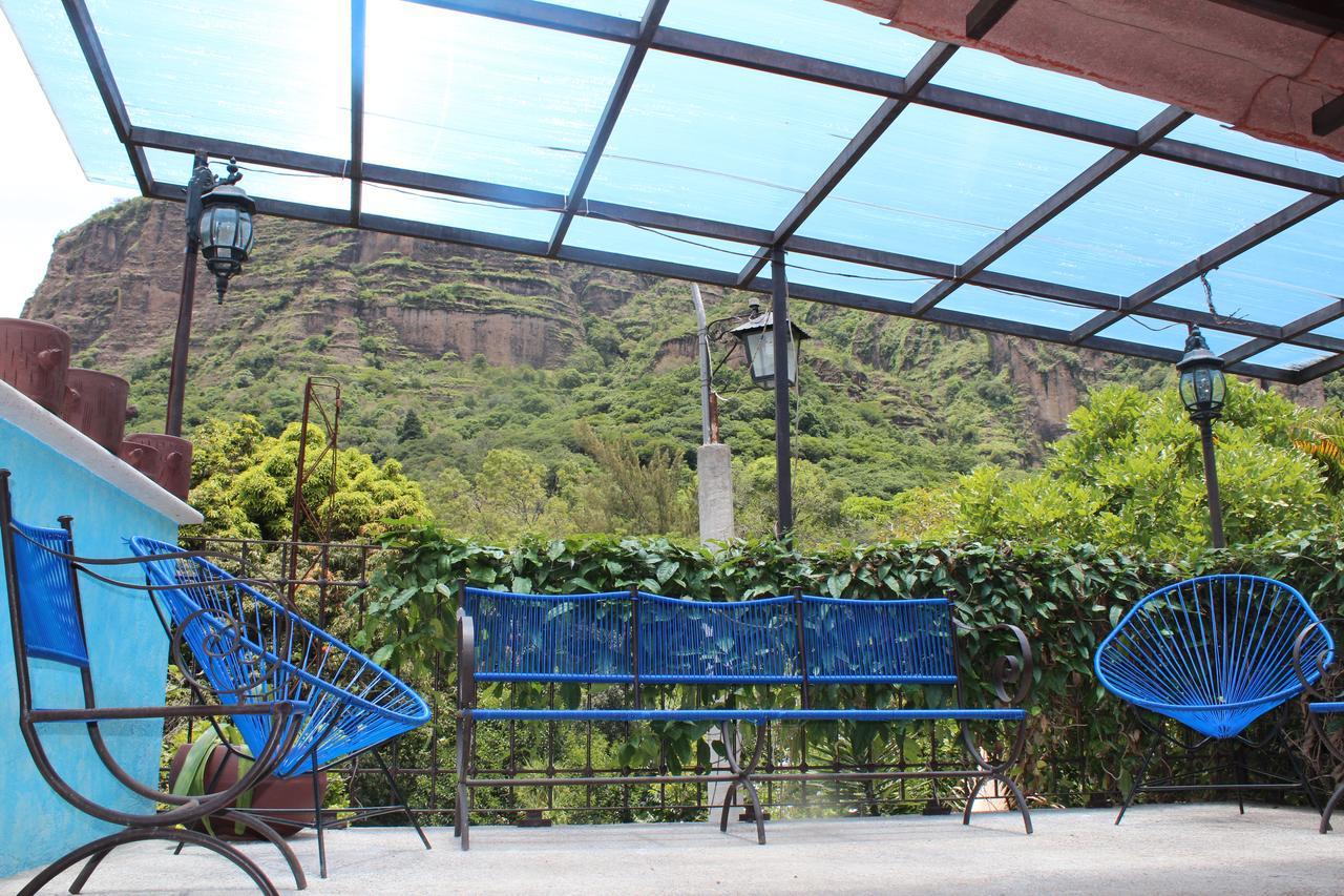 Posada Ehecaltepetl Calli Tepoztlán Exteriör bild