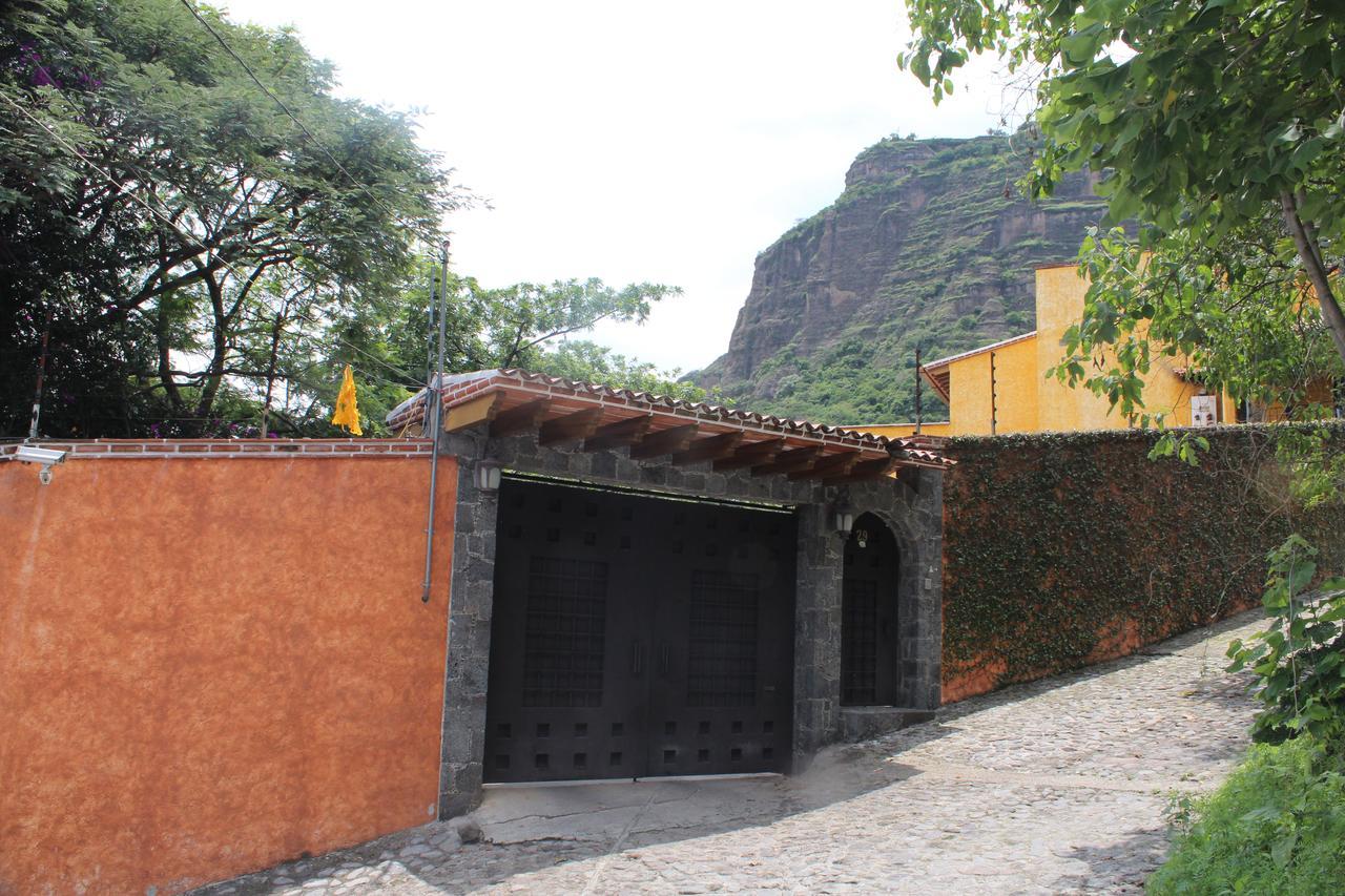 Posada Ehecaltepetl Calli Tepoztlán Exteriör bild