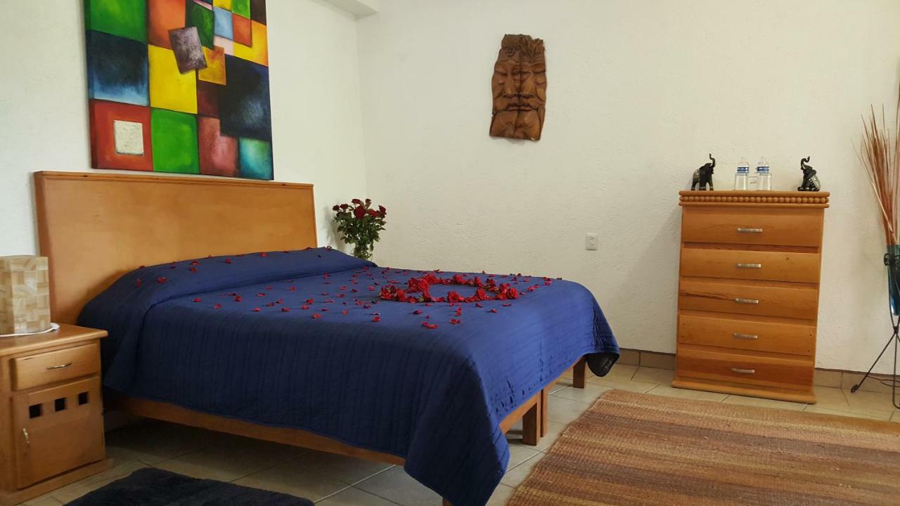Posada Ehecaltepetl Calli Tepoztlán Exteriör bild