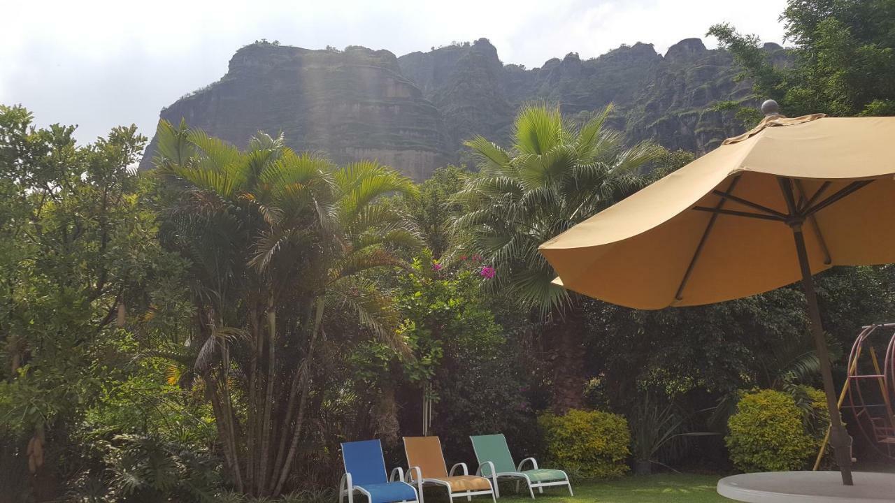 Posada Ehecaltepetl Calli Tepoztlán Exteriör bild